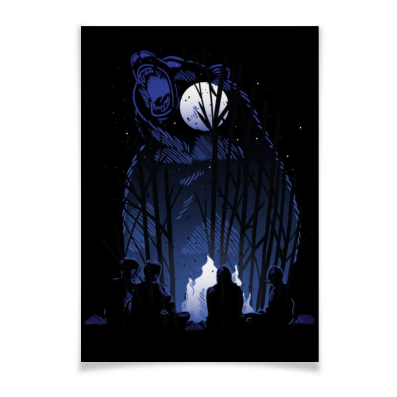 Printio Плакат A3(29.7×42) Дух леса цена и фото