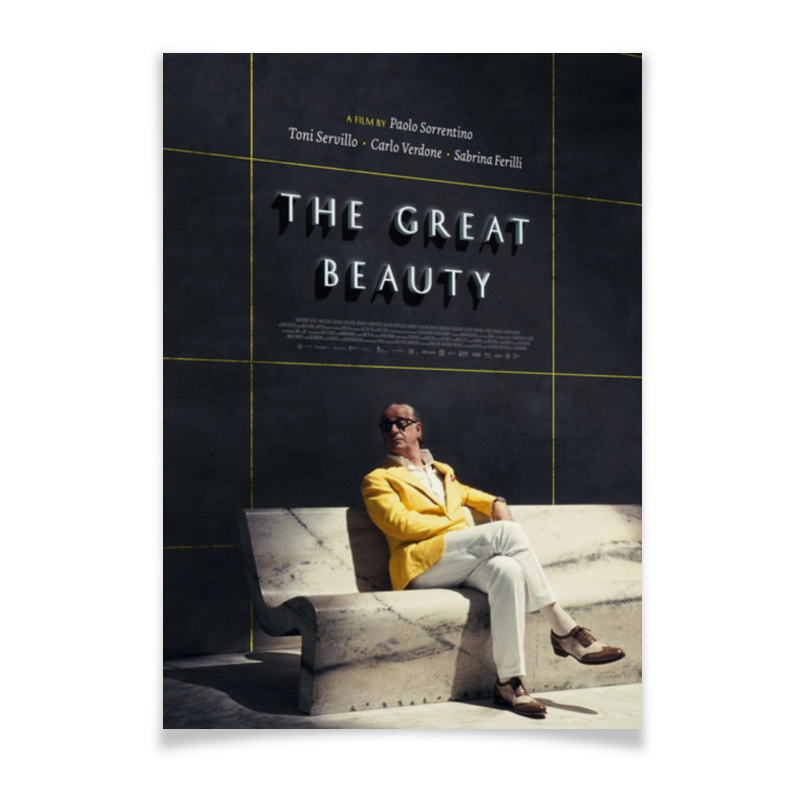 Printio Плакат A3(29.7×42) Великая красота / the great beauty printio футболка классическая великая красота the great beauty