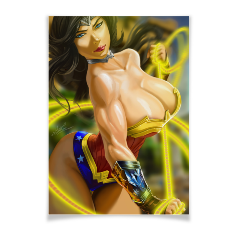 Printio Плакат A3(29.7×42) Wander women наклейка патч для одежды dc super friends чудо женщина 1