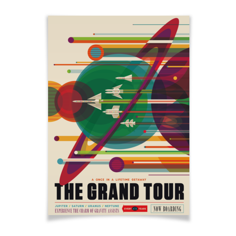 Printio Плакат A3(29.7×42) Космический туризм цена и фото