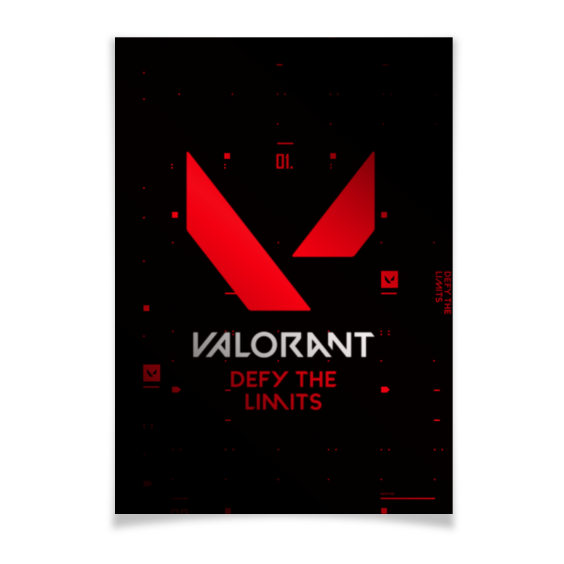Printio Плакат A3(29.7×42) Valorant