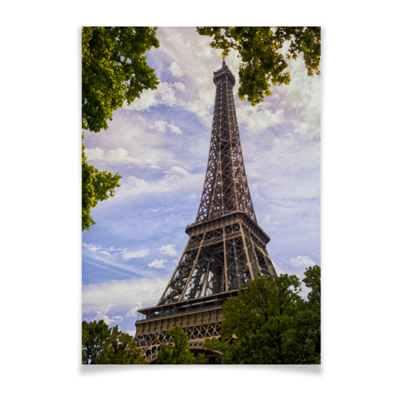 Printio Плакат A3(29.7×42) Париж цена и фото