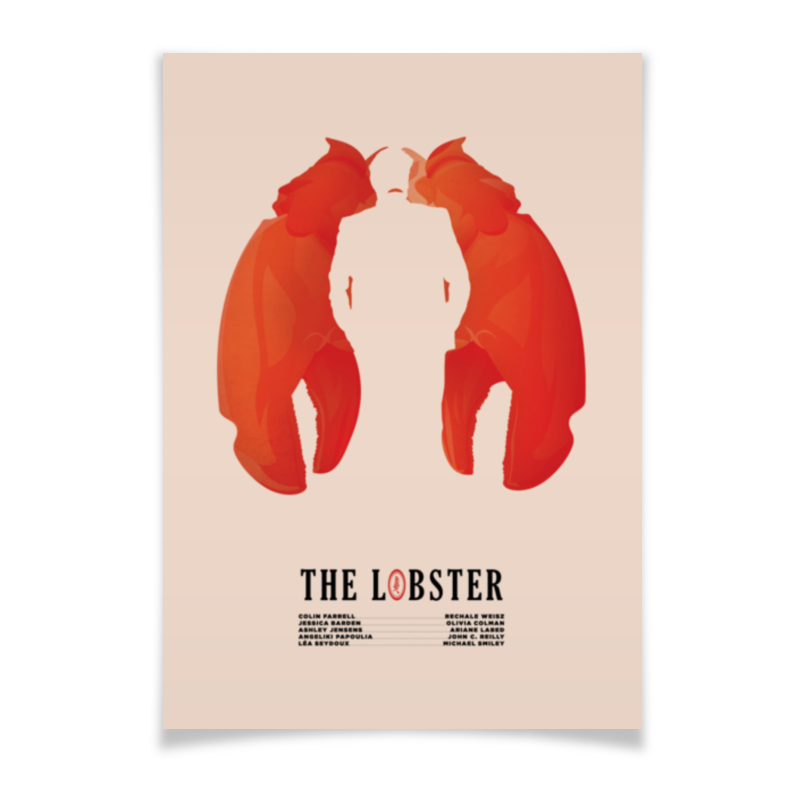 Printio Плакат A3(29.7×42) Лобстер / the lobster