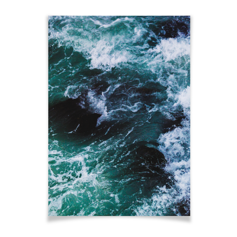 Printio Плакат A3(29.7×42) Бескрайнее море цена и фото