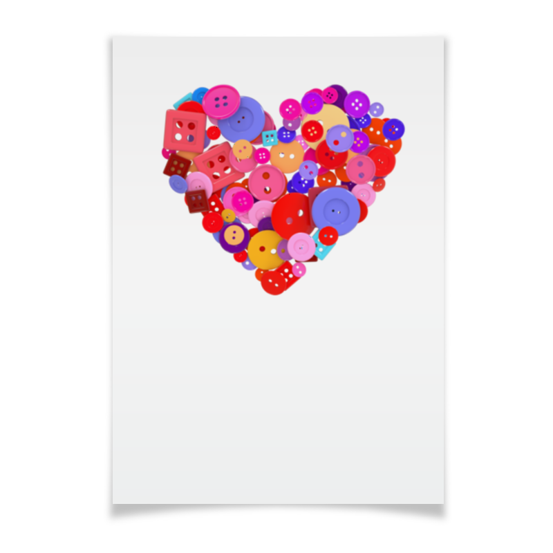 Printio Плакат A3(29.7×42) День всех влюбленных