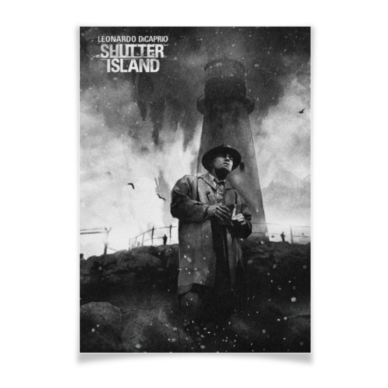 Printio Плакат A3(29.7×42) Остров проклятых / shutter island