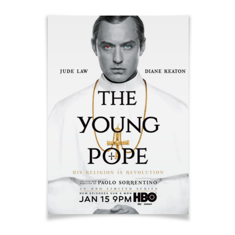 Printio Плакат A3(29.7×42) Молодой папа / the young pope printio сумка молодой папа the young pope