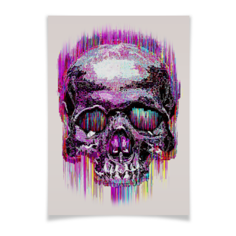 Printio Плакат A3(29.7×42) Skull art printio плакат a3 29 7×42 santa muerte skull