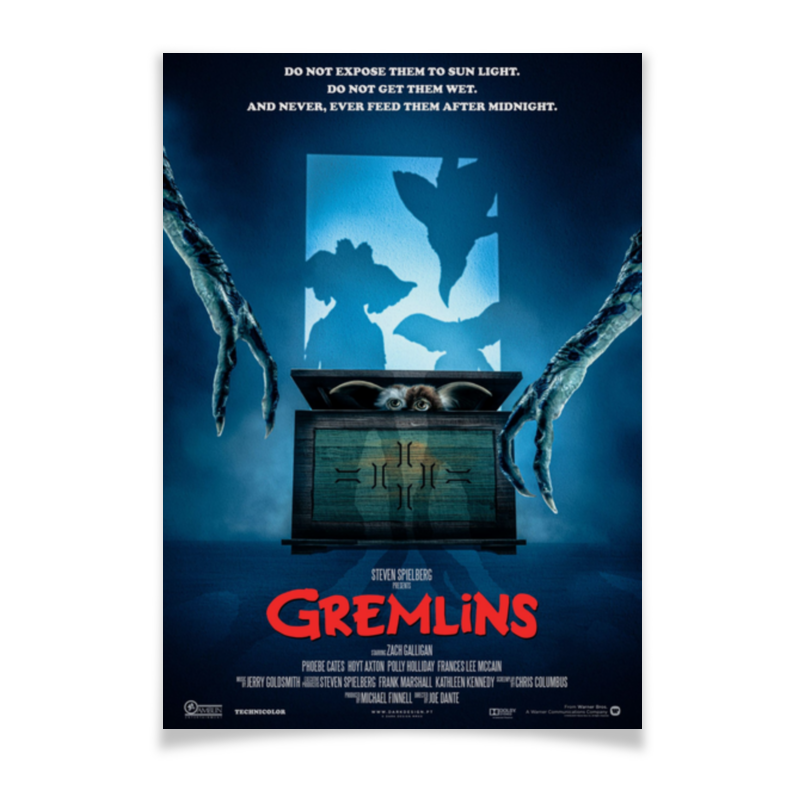 Printio Плакат A3(29.7×42) Гремлины / gremlins