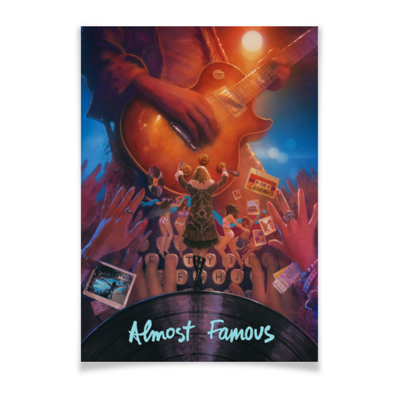 Printio Плакат A3(29.7×42) Почти знаменит / almost famous almost famous soundtrack