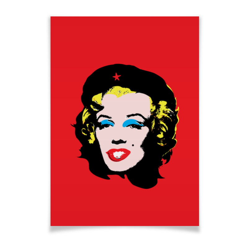 Printio Плакат A3(29.7×42) Che guevara- marilyn monroe