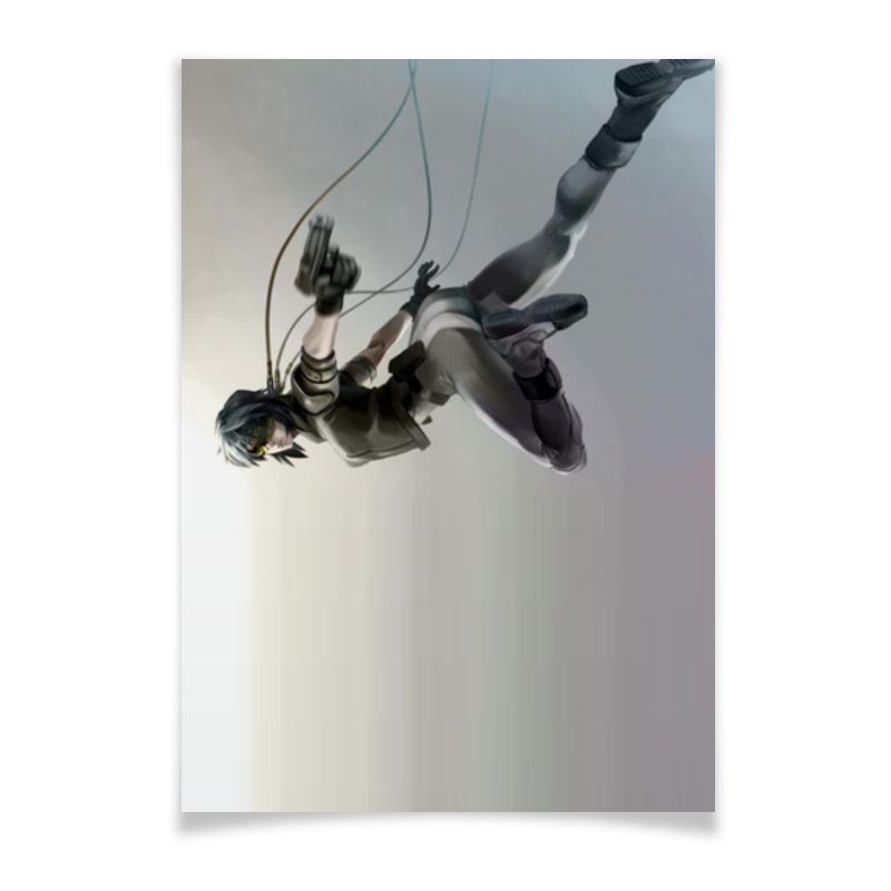 Printio Плакат A3(29.7×42) Призрак в доспехах (мотоко)