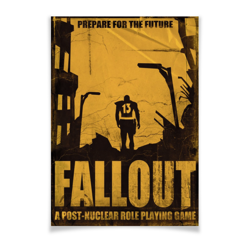 Printio Плакат A3(29.7×42) Fallout printio плакат a3 29 7×42 fallout new vegas welcome to the strip