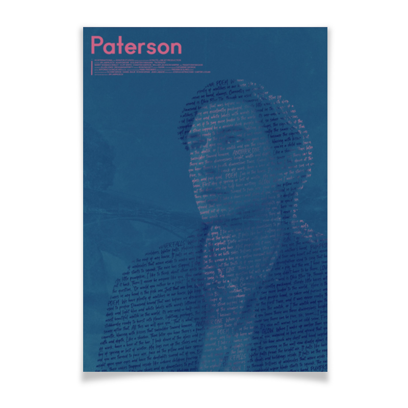 Printio Плакат A3(29.7×42) Патерсон / paterson