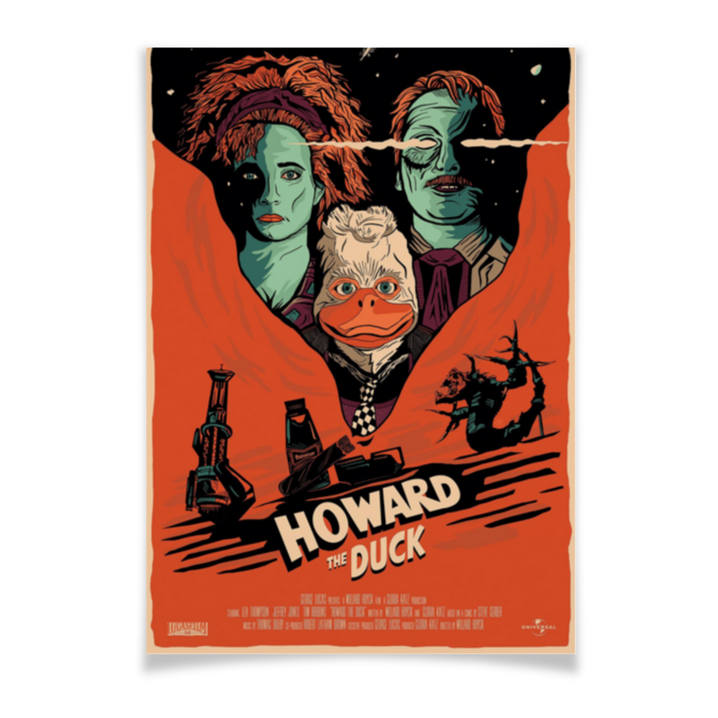 Printio Плакат A3(29.7×42) Говард-утка / howard the duck printio плакат a3 29 7×42 говард утка howard the duck