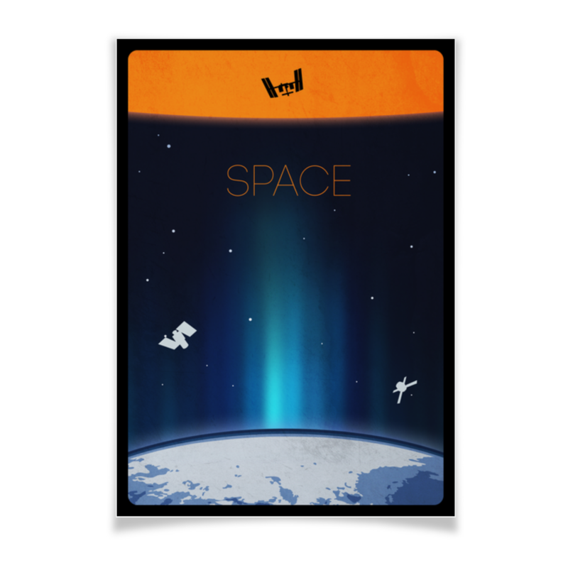 Printio Плакат A3(29.7×42) Space
