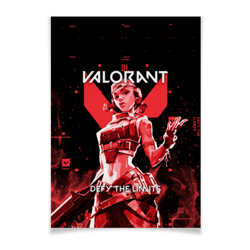 Printio Плакат A3(29.7×42) Valorant raze
