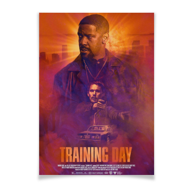 Printio Плакат A3(29.7×42) Тренировочный день / training day