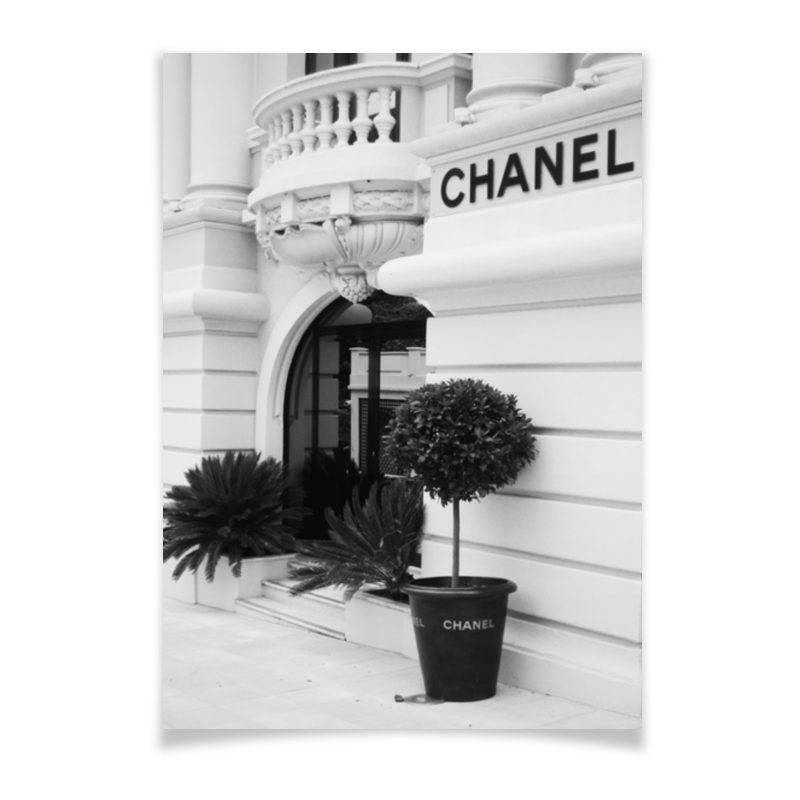 Printio Плакат A3(29.7×42) Chanеl волна бутик отель