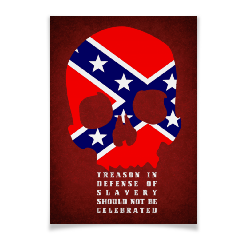 Printio Плакат A3(29.7×42) Флаг конфедерации сша