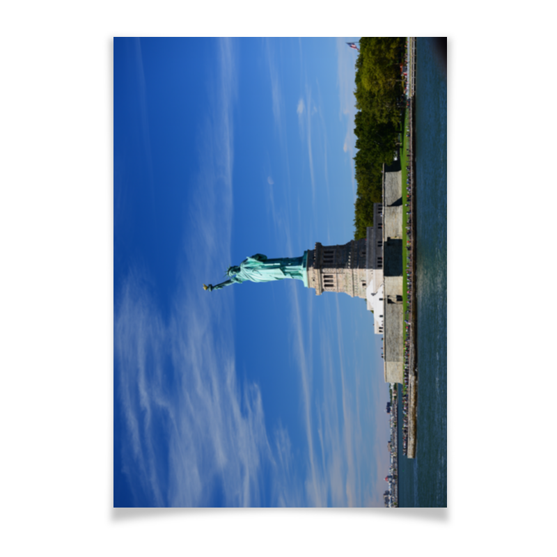 printio плакат a3 29 7×42 ковид статуя свободы Printio Плакат A3(29.7×42) Статуя свободы