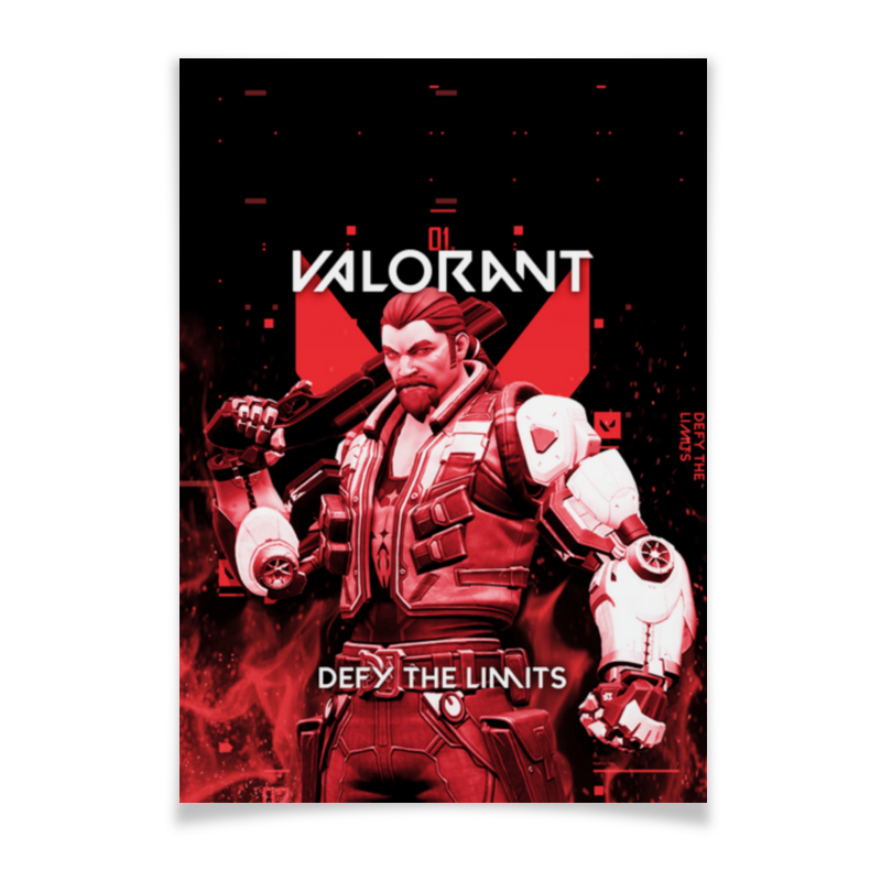 Printio Плакат A3(29.7×42) Valorant breach