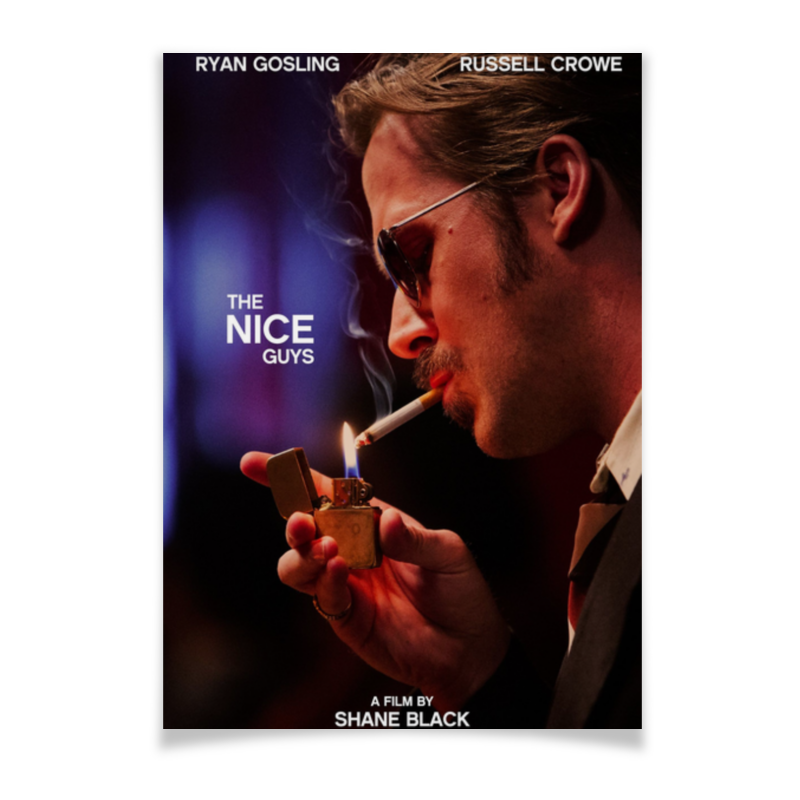 Printio Плакат A3(29.7×42) Славные парни / the nice guys
