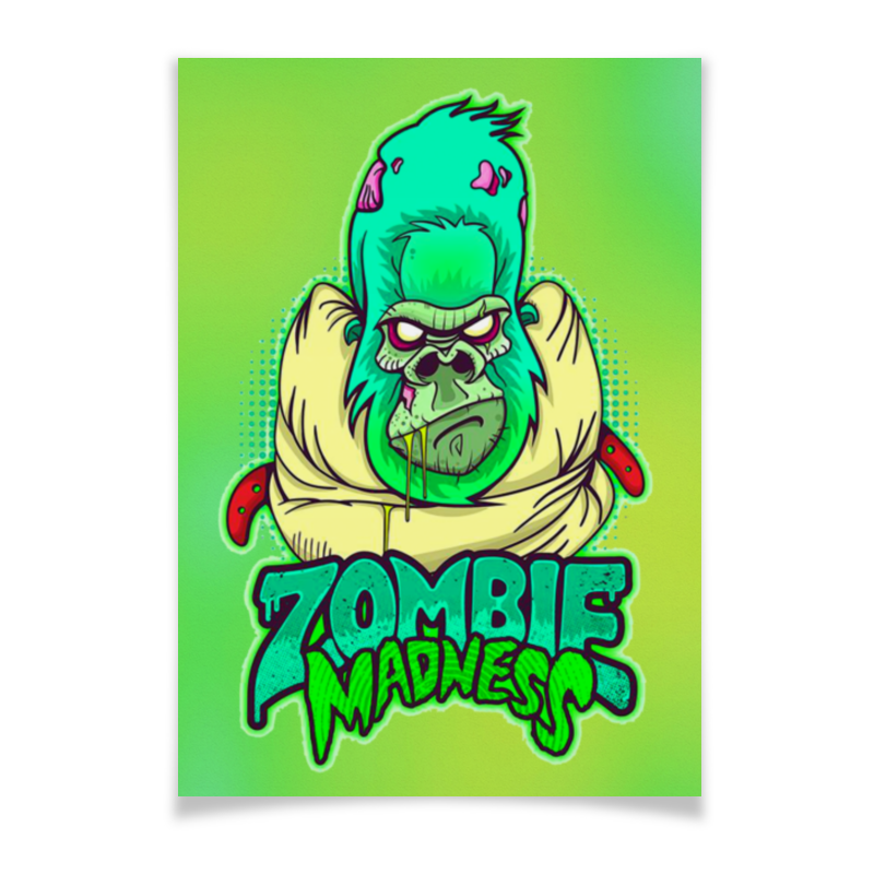 printio плакат a3 29 7×42 zombie madness Printio Плакат A3(29.7×42) Zombie madness