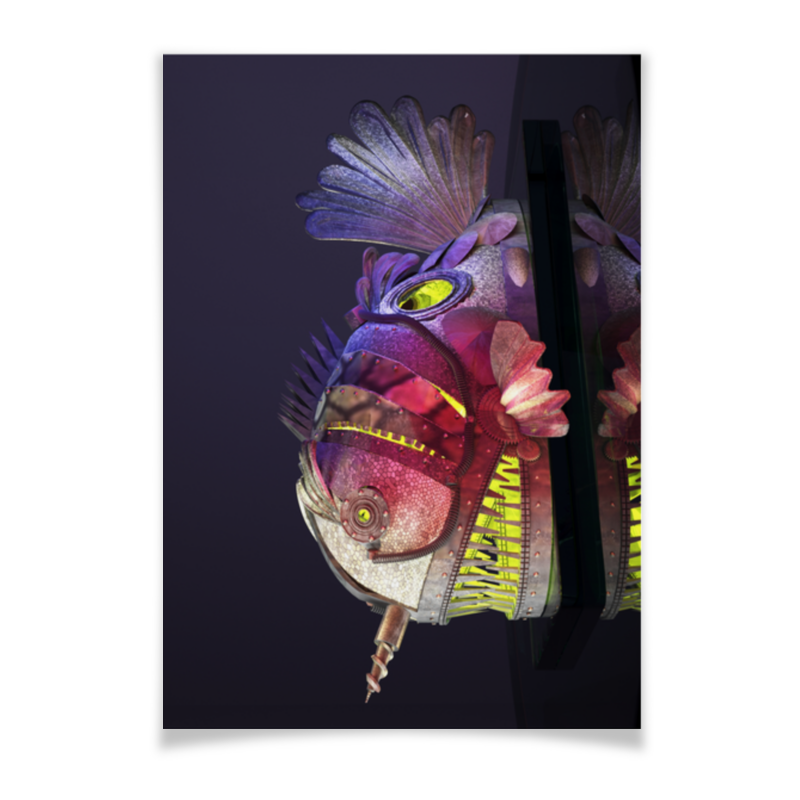 Printio Плакат A3(29.7×42) Flashlight creative printio плакат a3 29 7×42 влюбленные рыбки
