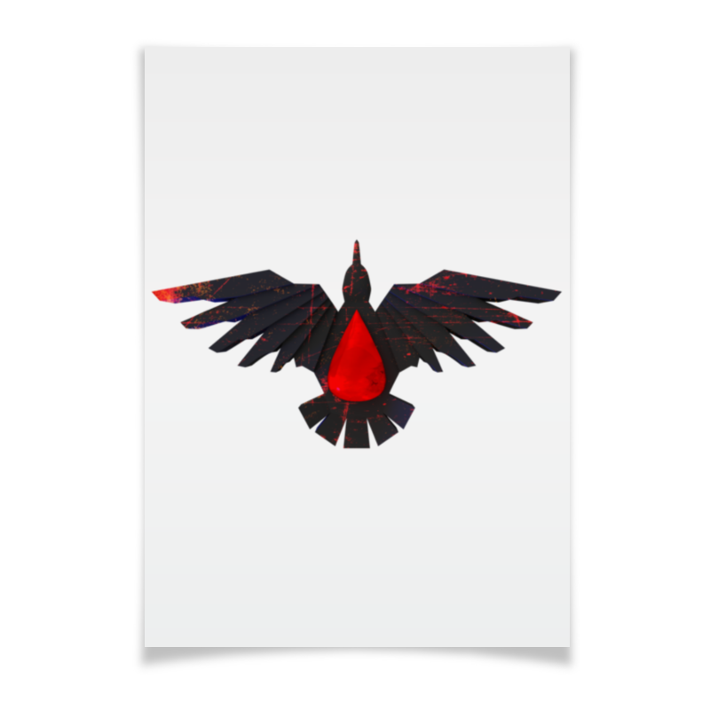 Printio Плакат A3(29.7×42) Blood ravens printio пенал 3d blood ravens