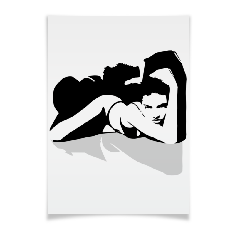 Printio Плакат A3(29.7×42) Серия: amorous glance