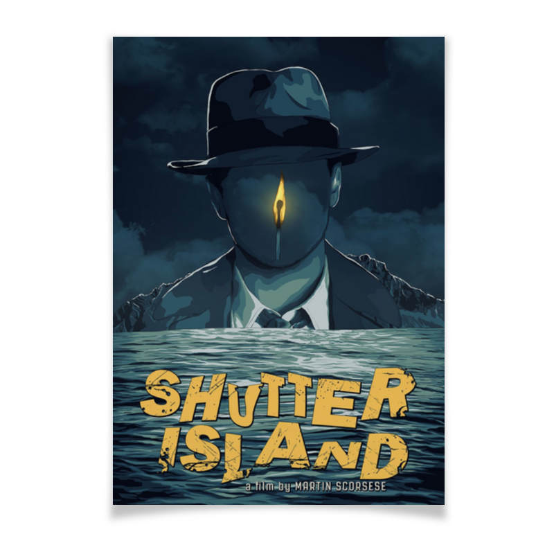 Printio Плакат A3(29.7×42) Остров проклятых / shutter island printio плакат a3 29 7×42 васильевский остров