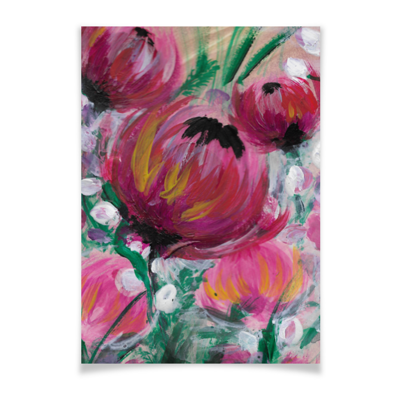Printio Плакат A3(29.7×42) Полевые цветы