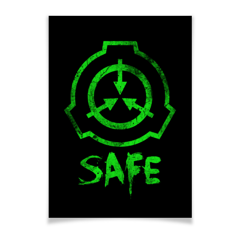 цена Printio Плакат A3(29.7×42) Scp, safe