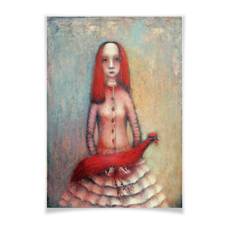 Printio Плакат A3(29.7×42) Красный петух