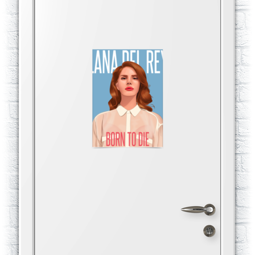 Заказать плакат в Москве. Плакат A3(29.7x42) Lana Del Rey от Jimmy Flash - готовые дизайны и нанесение принтов.
