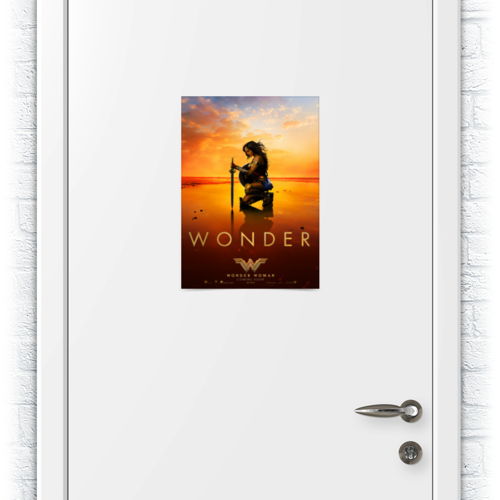 Заказать плакат в Москве. Плакат A3(29.7x42) Чудо-женщина / Wonder Woman от kino.printio.ru - готовые дизайны и нанесение принтов.