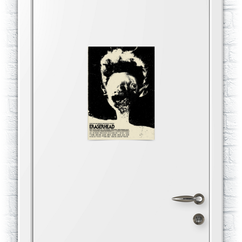 Заказать плакат в Москве. Плакат A3(29.7x42) Голова-ластик / Eraserhead от kino.printio.ru - готовые дизайны и нанесение принтов.