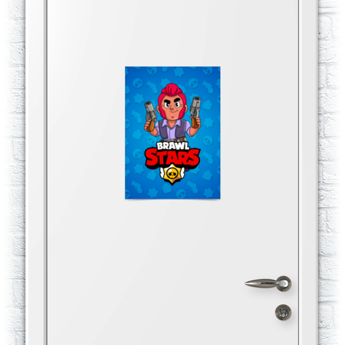 Заказать плакат в Москве. Плакат A3(29.7x42) BRAWL STARS COLT от geekbox - готовые дизайны и нанесение принтов.