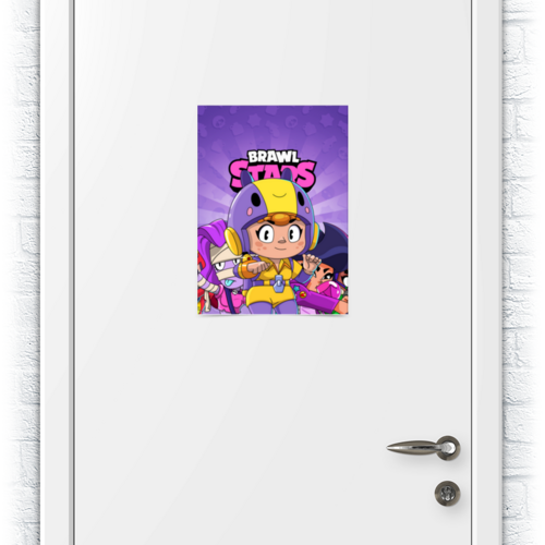 Заказать плакат в Москве. Плакат A3(29.7x42) BRAWL STARS BEA от geekbox - готовые дизайны и нанесение принтов.