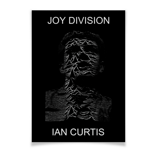 Заказать плакат в Москве. Плакат A3(29.7x42) Joy Division от Александр Нестеров - готовые дизайны и нанесение принтов.