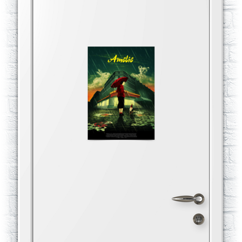 Заказать плакат в Москве. Плакат A3(29.7x42) Амели / Amélie от kino.printio.ru - готовые дизайны и нанесение принтов.