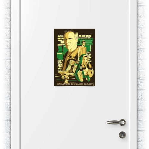 Заказать плакат в Москве. Плакат A3(29.7x42) Малышка на миллион / Million Dollar Baby от kino.printio.ru - готовые дизайны и нанесение принтов.