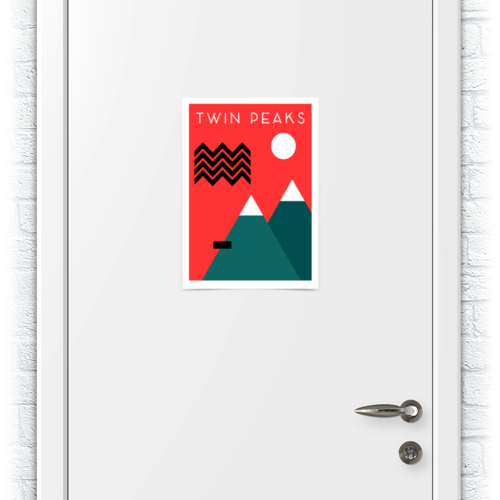 Заказать плакат в Москве. Плакат A3(29.7x42) Твин Пикс от geekbox - готовые дизайны и нанесение принтов.
