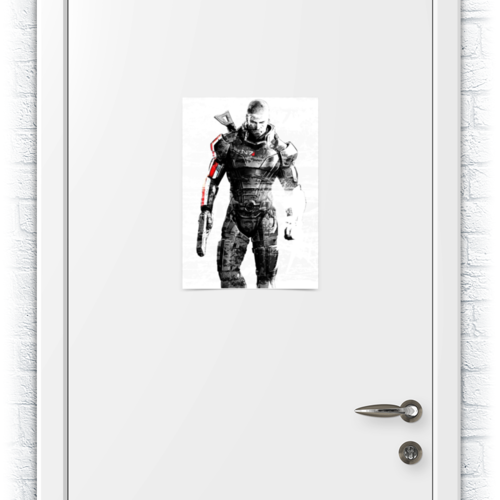 Заказать плакат в Москве. Плакат A3(29.7x42) Mass Effect от Nos  - готовые дизайны и нанесение принтов.