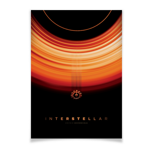 Заказать плакат в Москве. Плакат A3(29.7x42) Интерстеллар / Interstellar от kino.printio.ru - готовые дизайны и нанесение принтов.