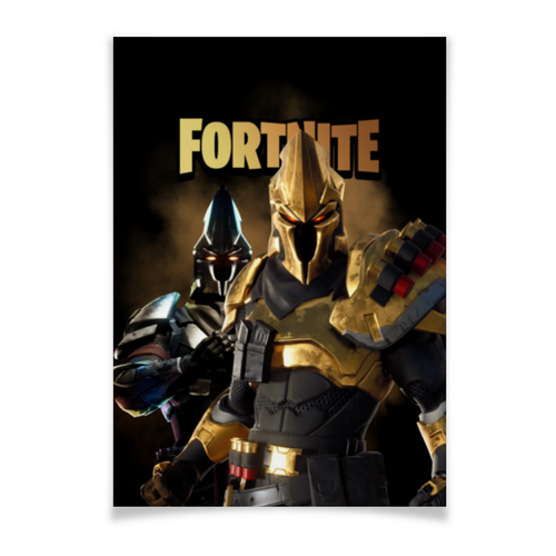 Заказать плакат в Москве. Плакат A3(29.7x42) FORTNITE от geekbox - готовые дизайны и нанесение принтов.