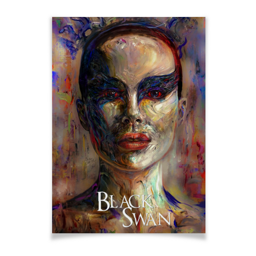 Заказать плакат в Москве. Плакат A3(29.7x42) Чёрный лебедь / Black Swan от kino.printio.ru - готовые дизайны и нанесение принтов.