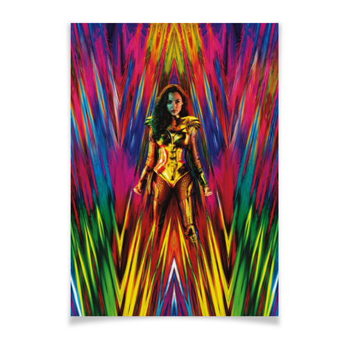 Заказать плакат в Москве. Плакат A3(29.7x42) Чудо-Женщина от skynatural - готовые дизайны и нанесение принтов.