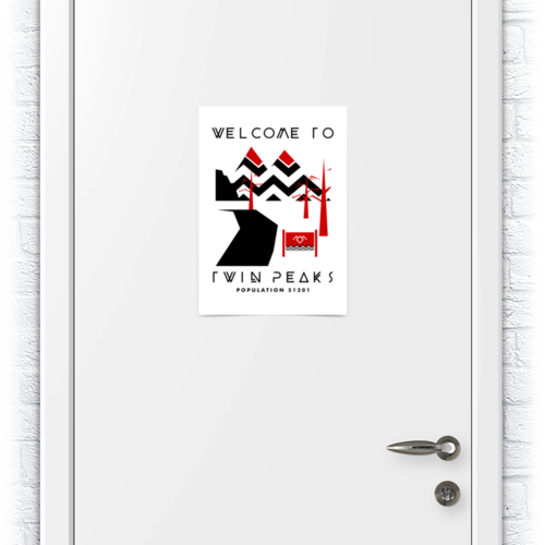Заказать плакат в Москве. Плакат A3(29.7x42) Твин Пикс от geekbox - готовые дизайны и нанесение принтов.